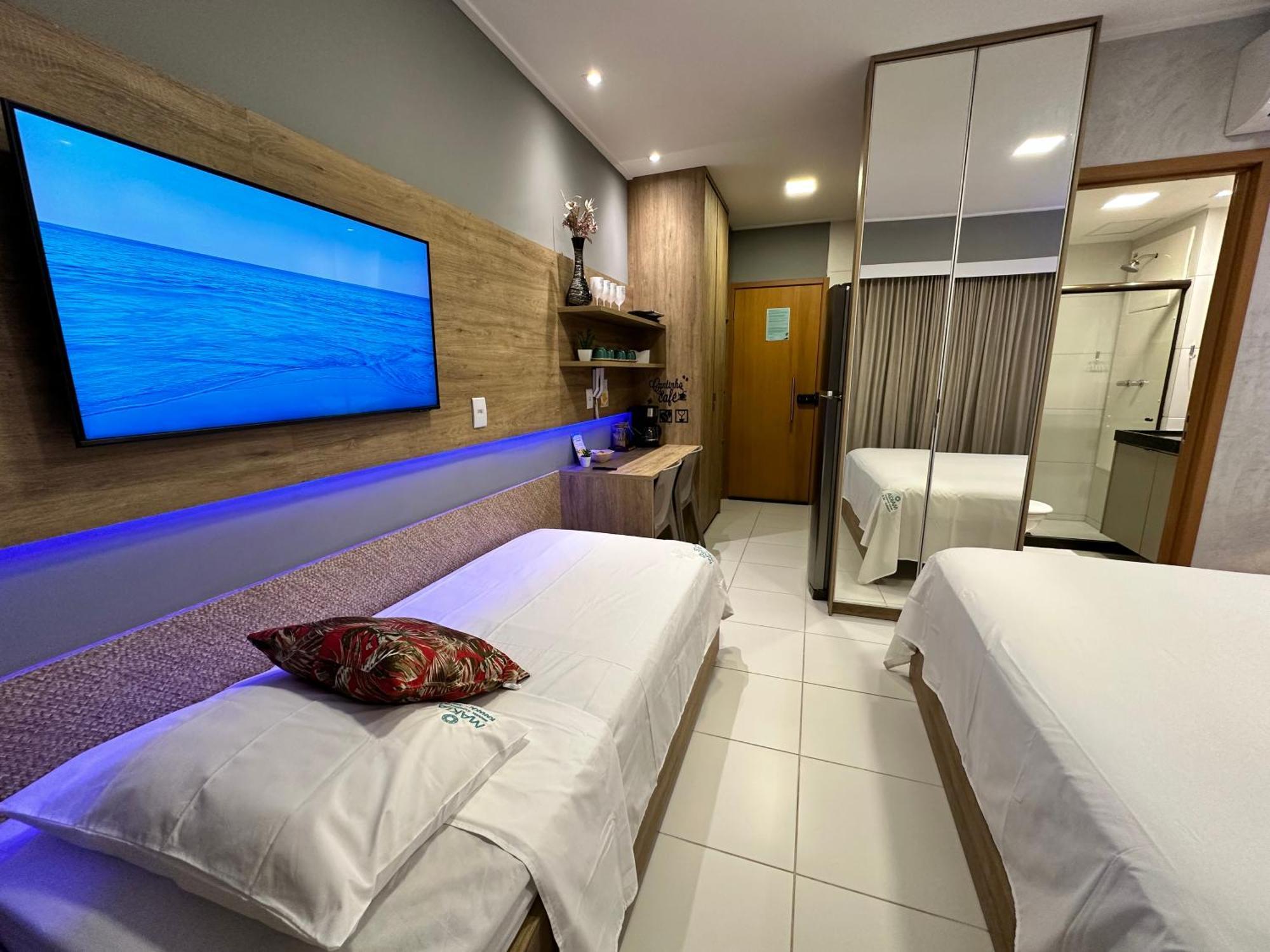 Studio Em Porto De Galinhas - Vista P Piscina Exteriör bild