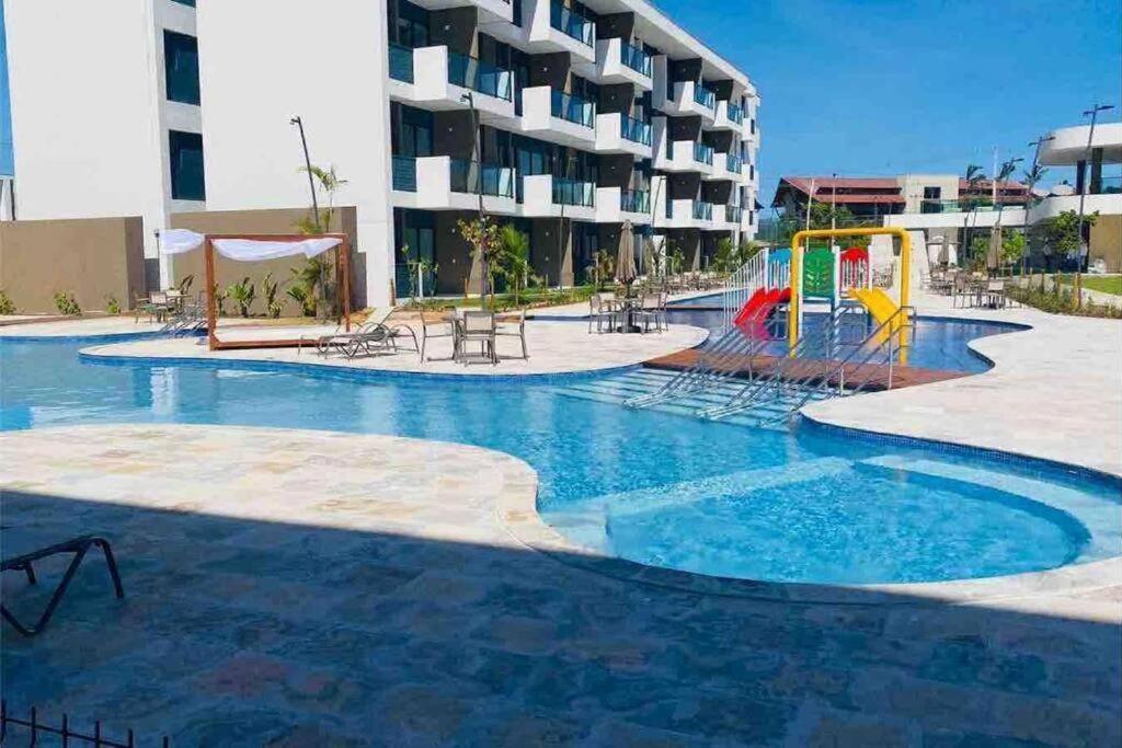 Studio Em Porto De Galinhas - Vista P Piscina Exteriör bild
