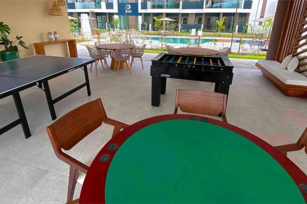 Studio Em Porto De Galinhas - Vista P Piscina Exteriör bild