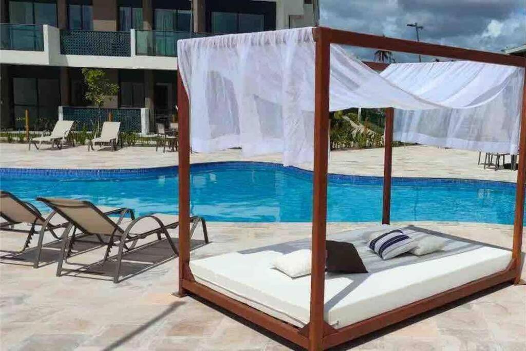 Studio Em Porto De Galinhas - Vista P Piscina Exteriör bild