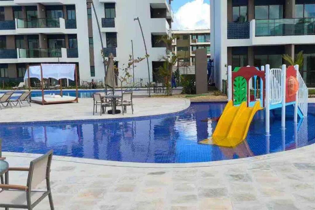 Studio Em Porto De Galinhas - Vista P Piscina Exteriör bild